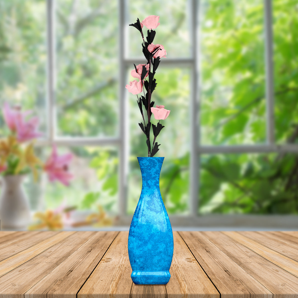 Ramito de Rosas Artificiales Inkanto, Color Melón