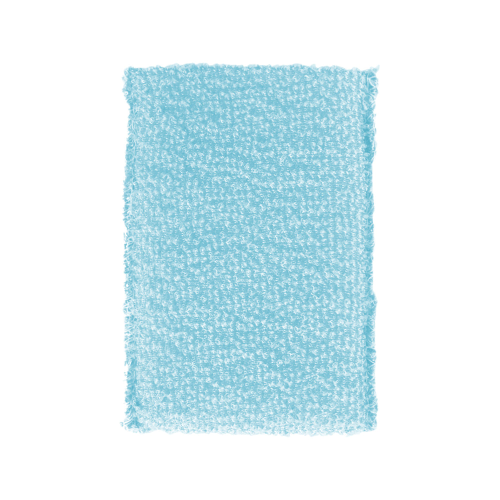 Esponja para Baño y Masaje, color Azul Cielo