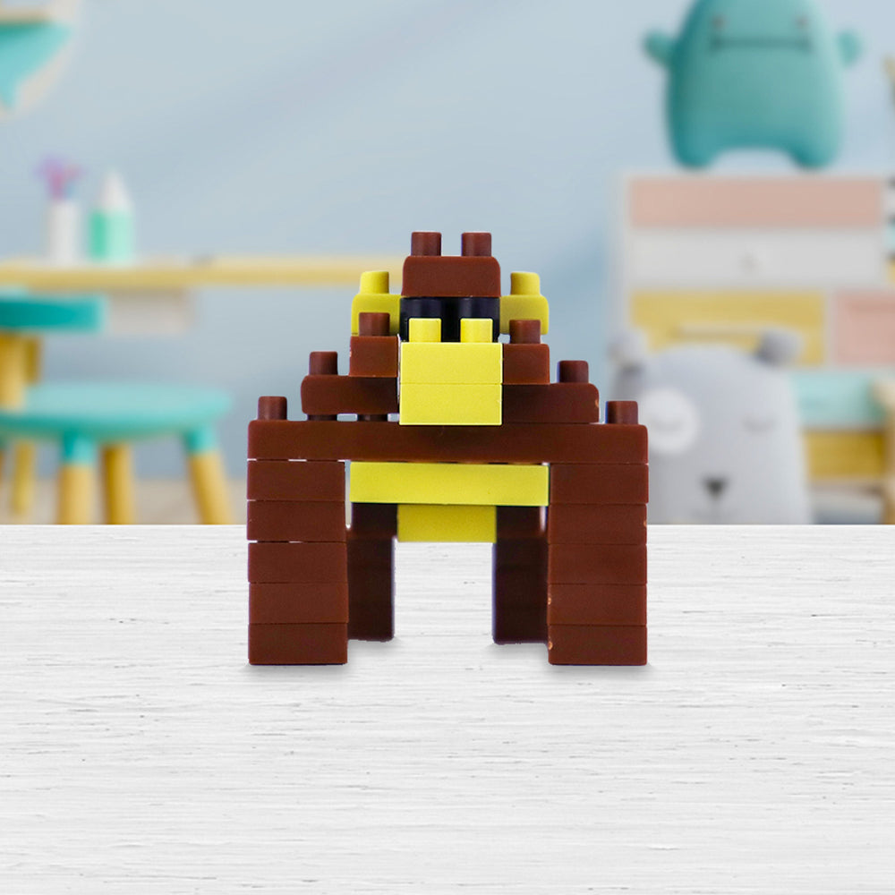 Juego de Construcción de Minibloques, Gorila