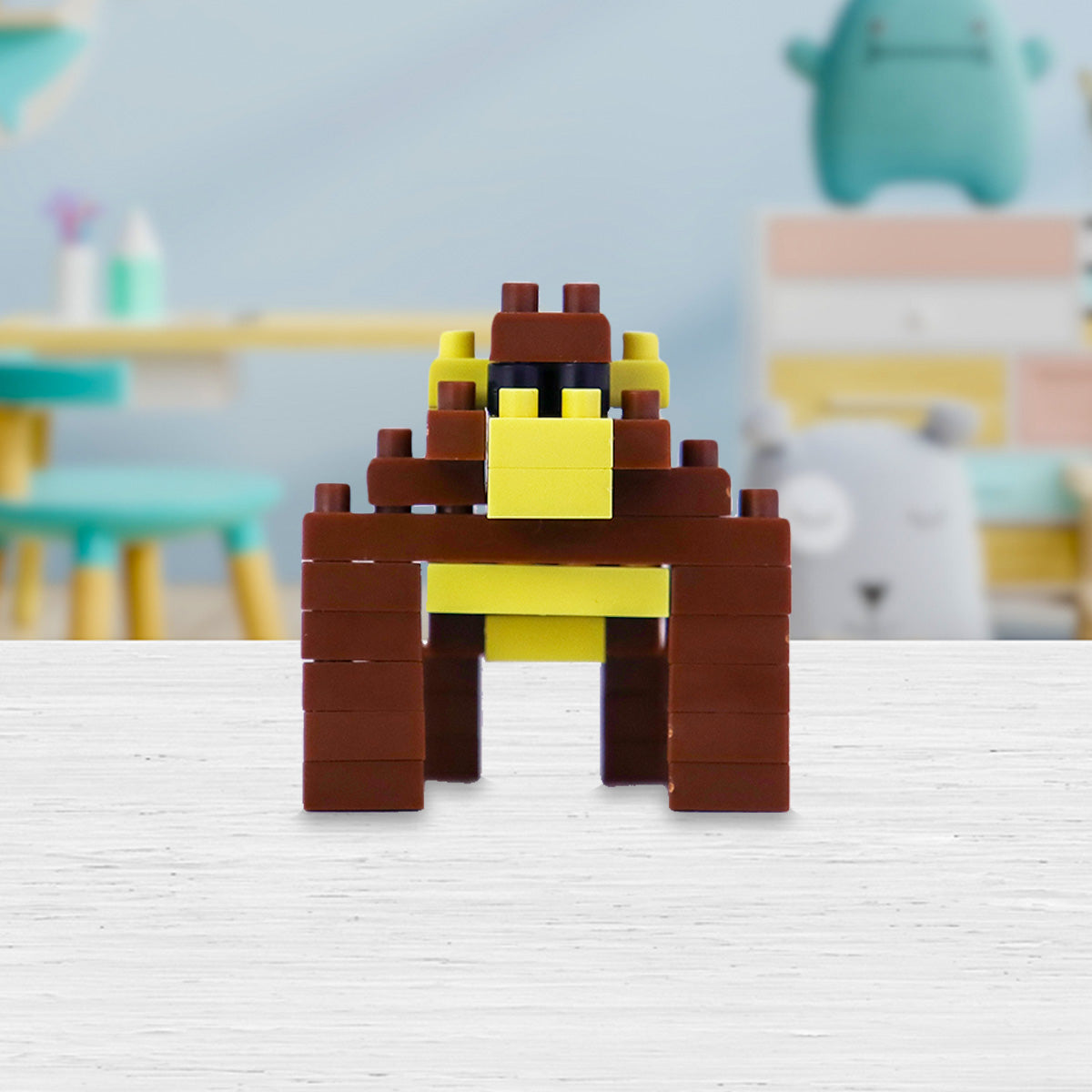 Juego de Construcción de Minibloques, Gorila