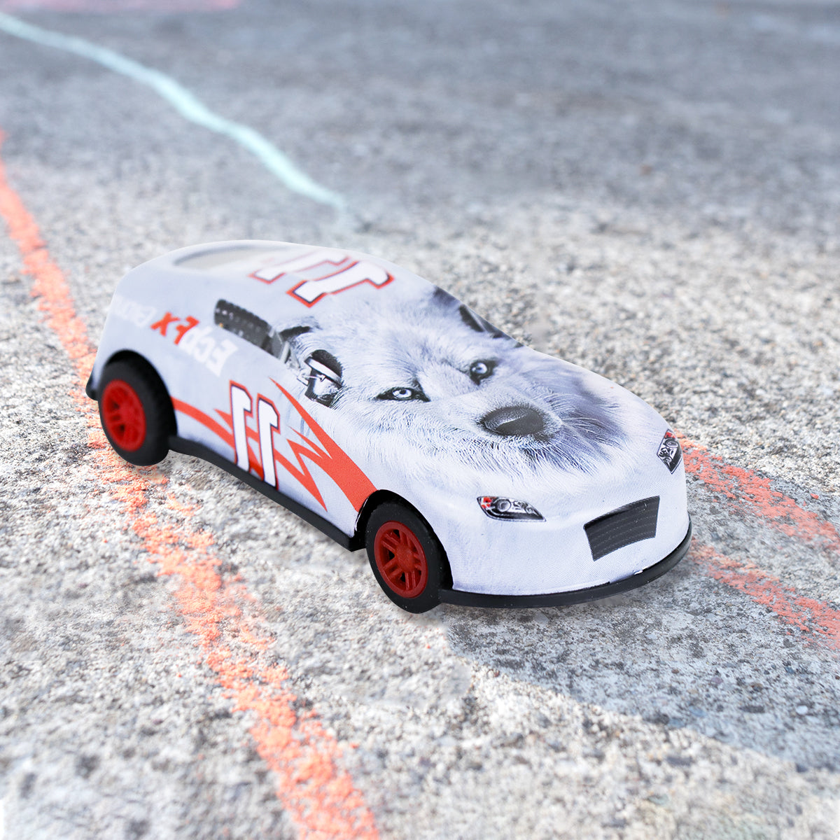 Carrito de Colección color Blanco, 9cm