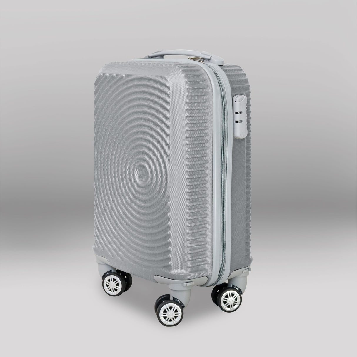 Maleta de Viaje Congo, color Gris 34x21x50cm