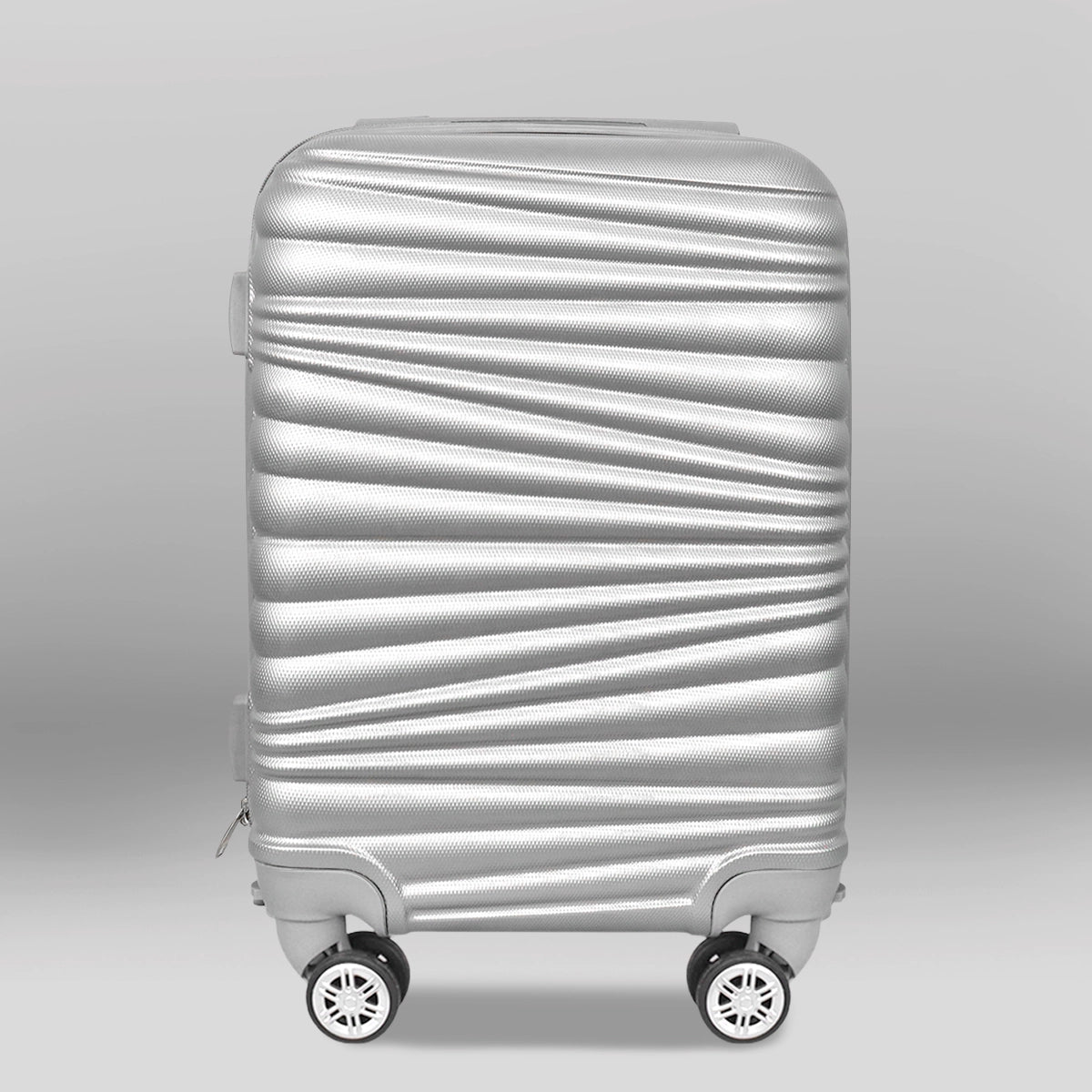 Maleta de Viaje Aerlis, Color Gris 34x21x50cm