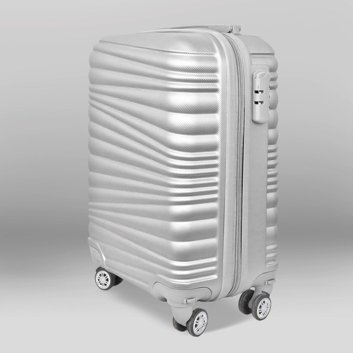 Maleta de Viaje Aerlis, Color Gris 34x21x50cm