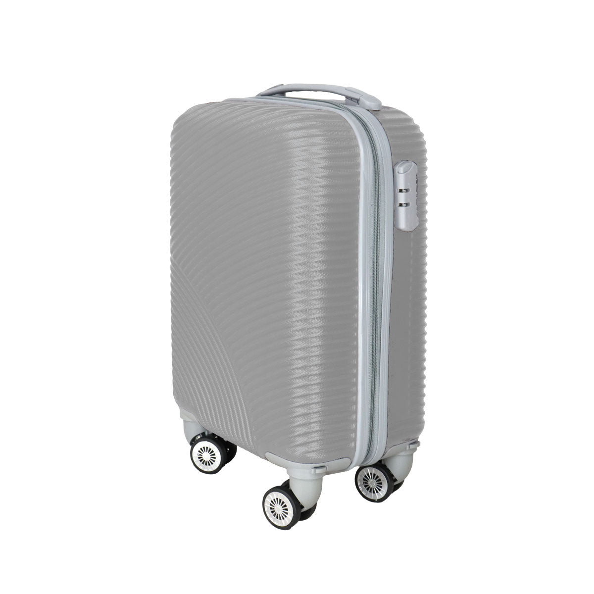 Maleta de Viaje Kenia, color Gris 34x21x50cm