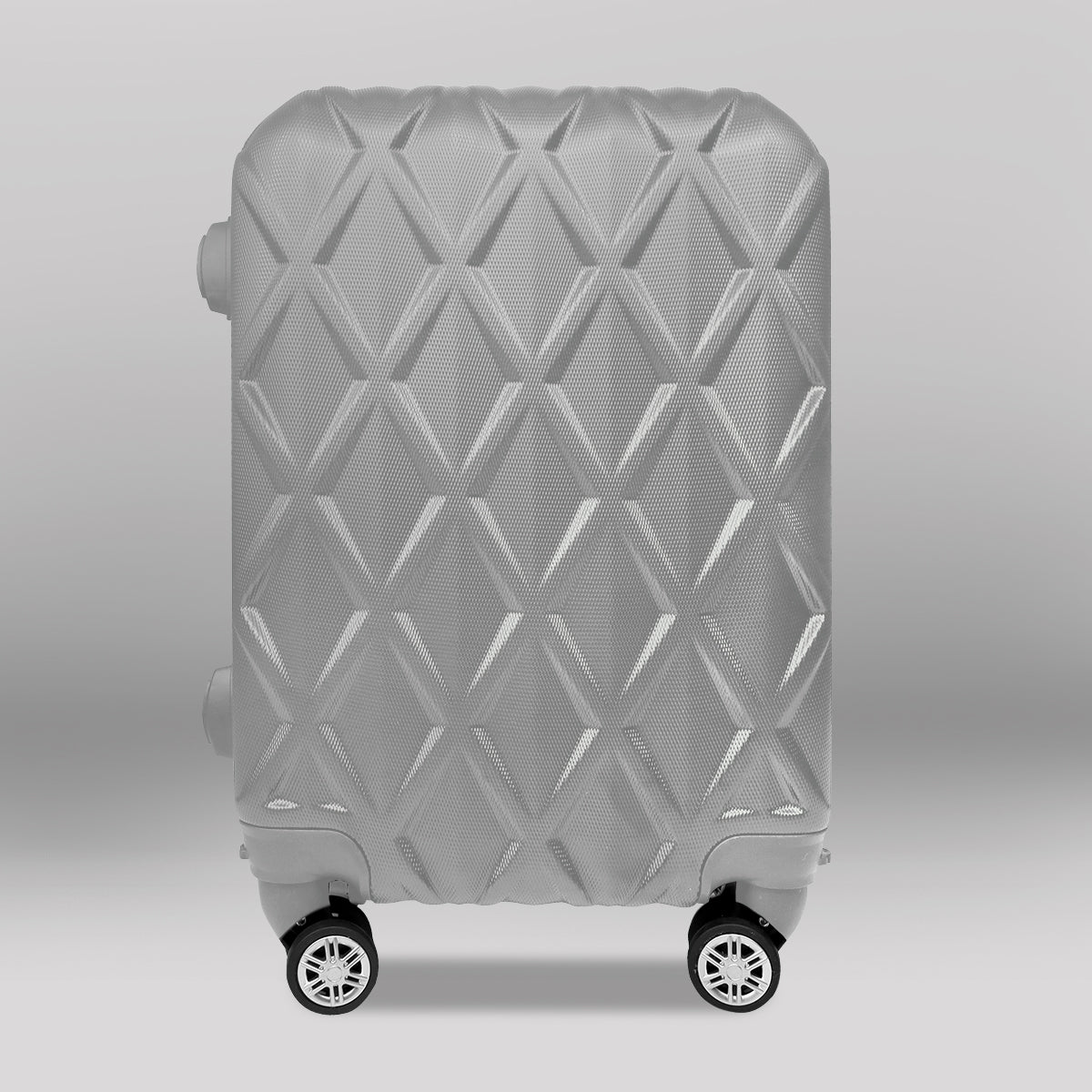 Maleta de Viaje Paris, color Gris 34x21x50cm