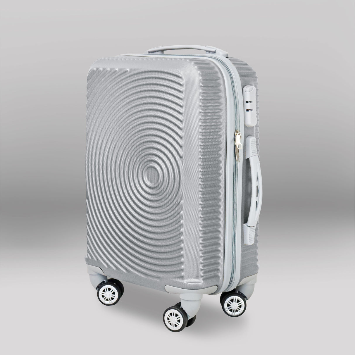 Maleta de Viaje Congo, color Gris 37x23x55cm