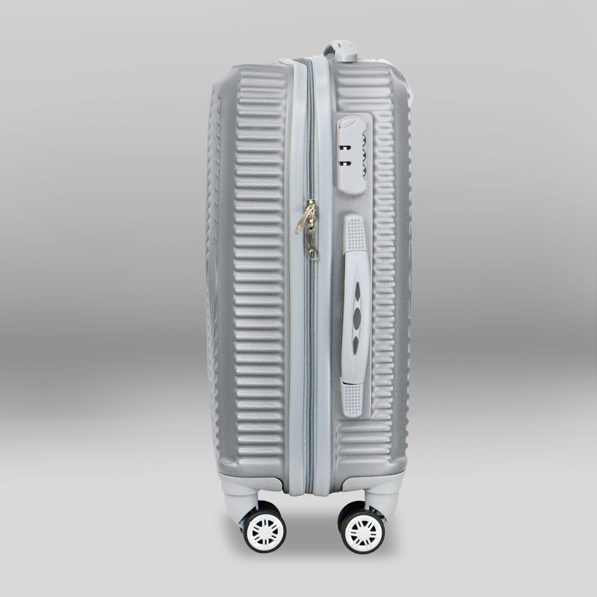 Maleta de Viaje Congo, color Gris 37x23x55cm