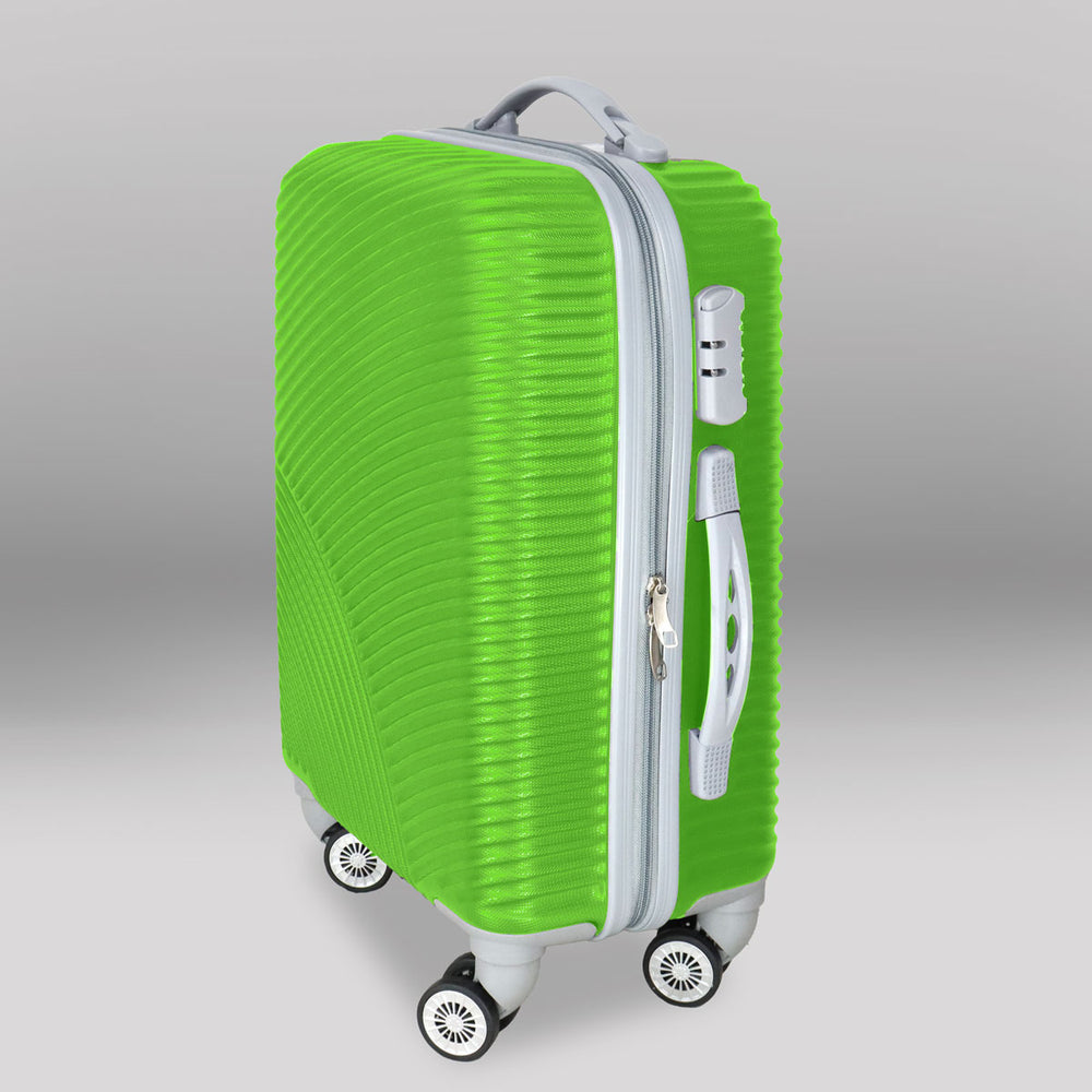 Maleta de Viaje Andrómeda, color Verde 37x23x55cm