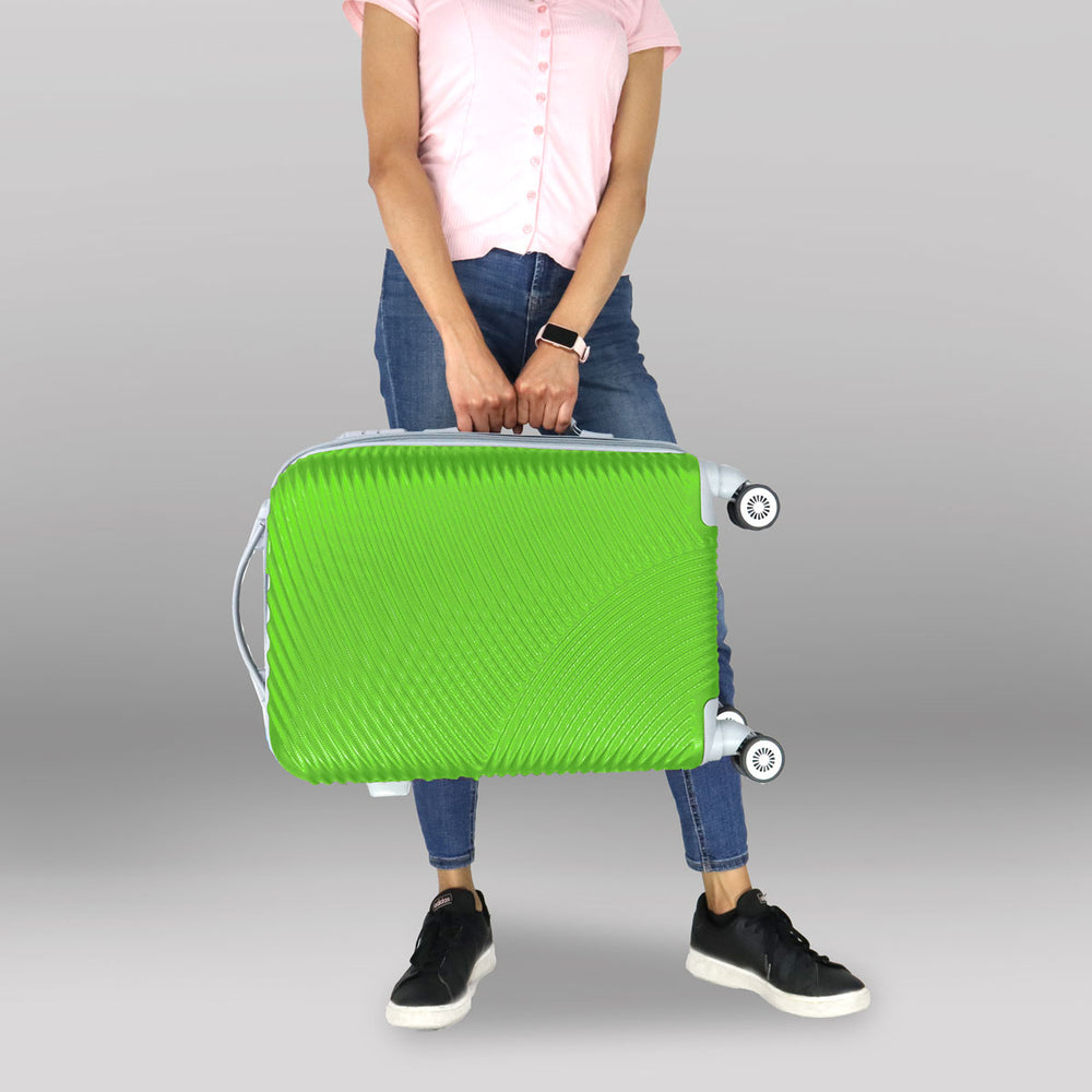 Maleta de Viaje Andrómeda, color Verde 37x23x55cm