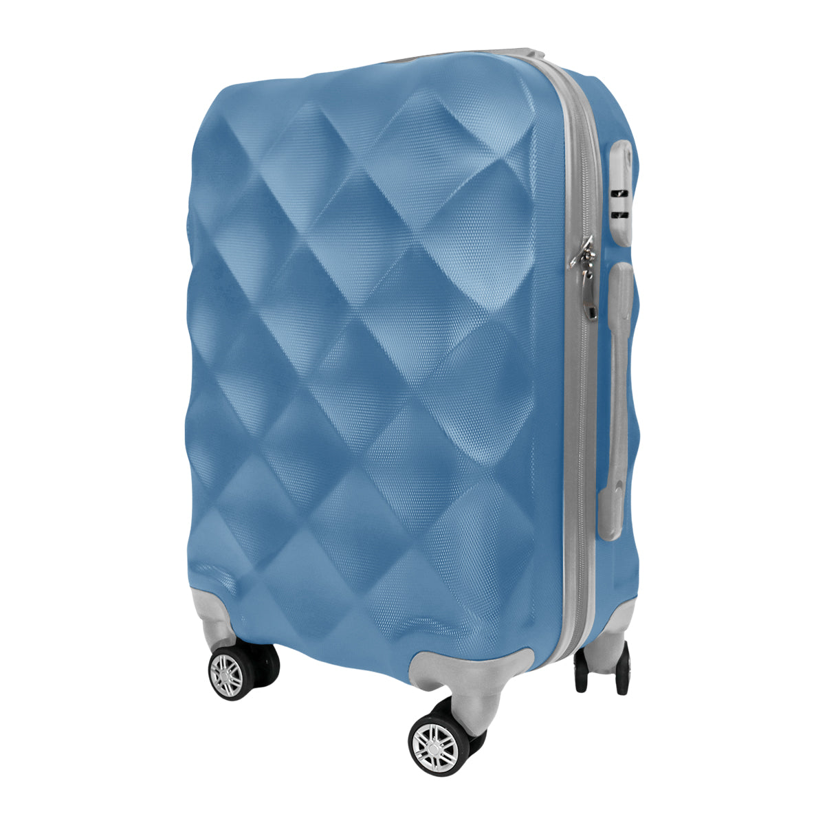 Maleta de Viaje Atenas, Color Azul, 37x23x55cm