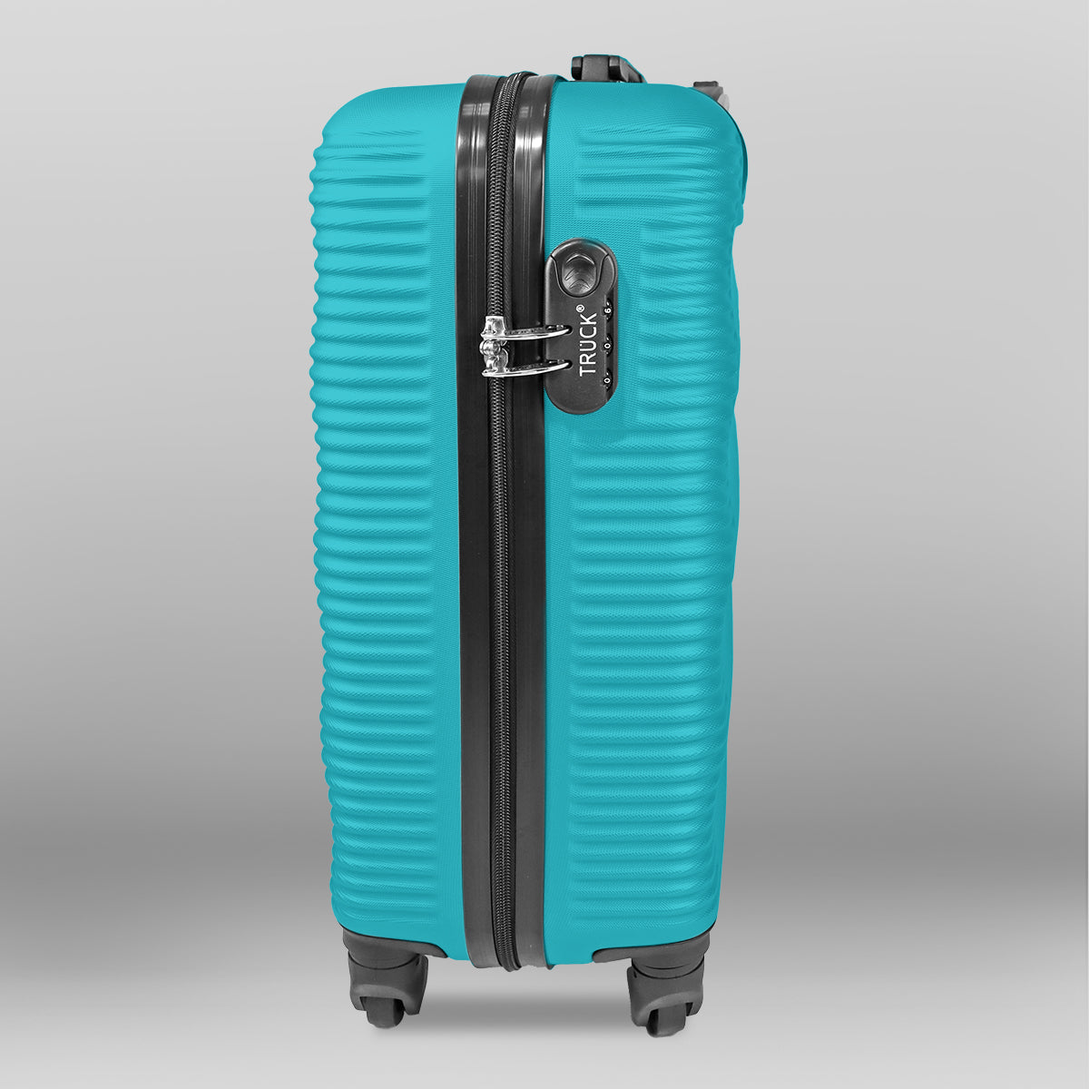 Maleta de Viaje Voyza, Color Aqua, 37x23x55cm