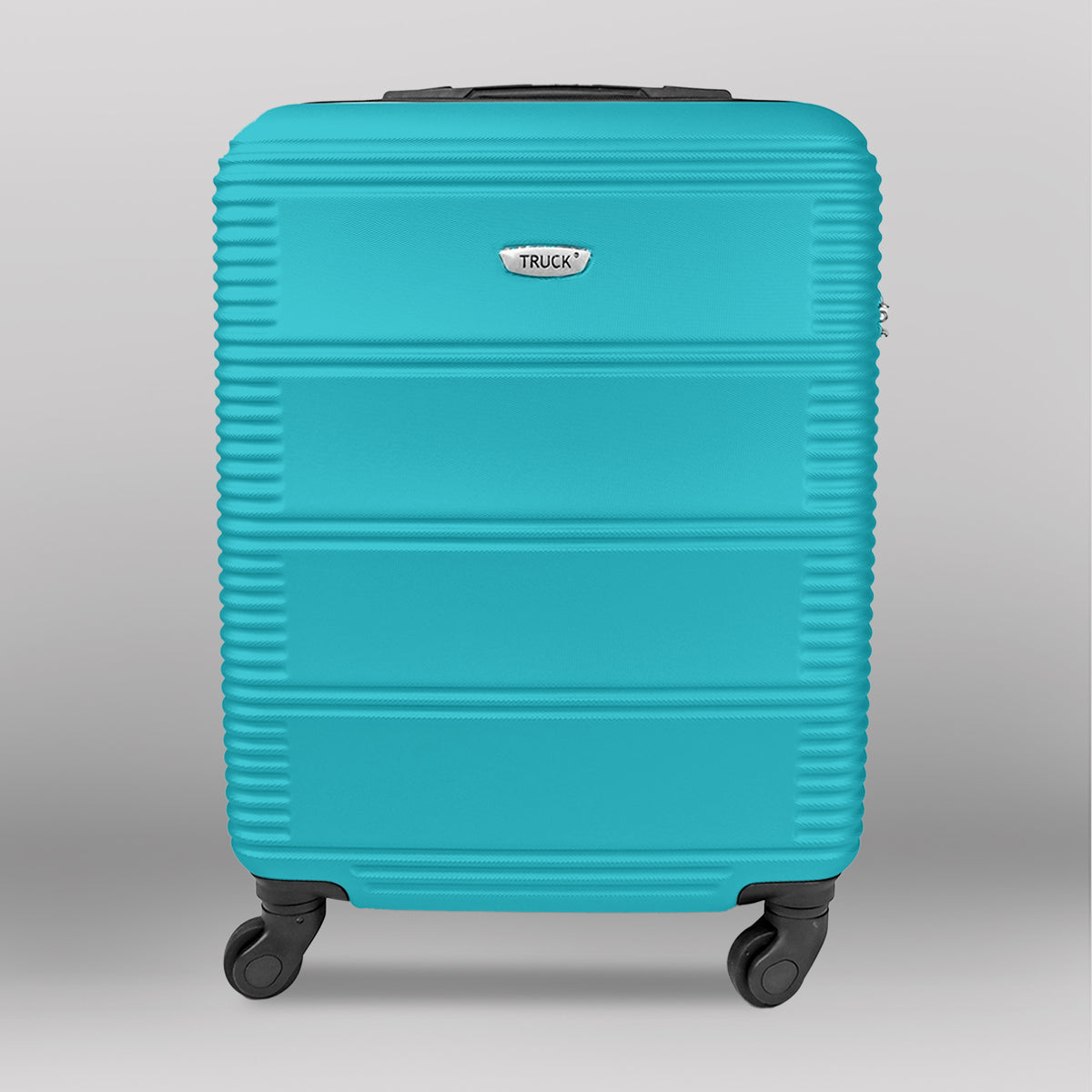 Maleta de Viaje Voyza, Color Aqua, 37x23x55cm