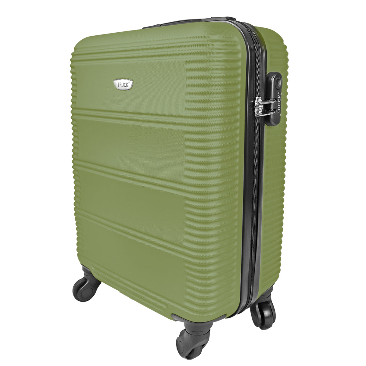 Maleta de Viaje Belice, Color Olivo, 37x23x55cm