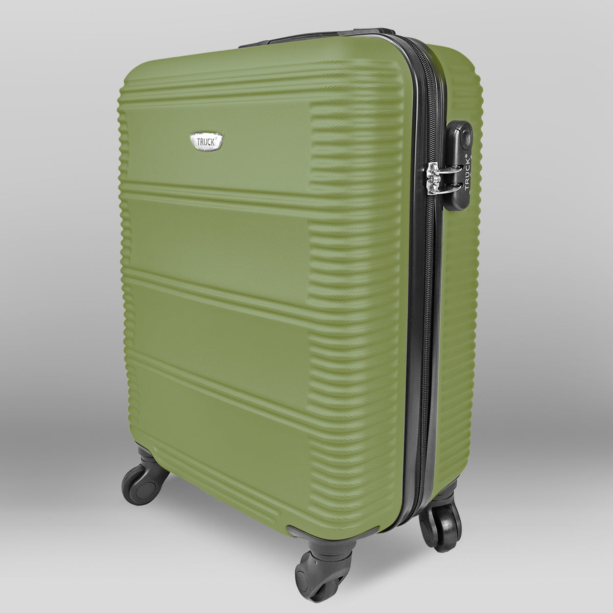 Maleta de Viaje Belice, Color Olivo, 37x23x55cm