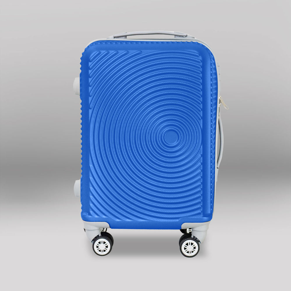 Maleta de Viaje Zodiac, color Azul 37x23x55cm