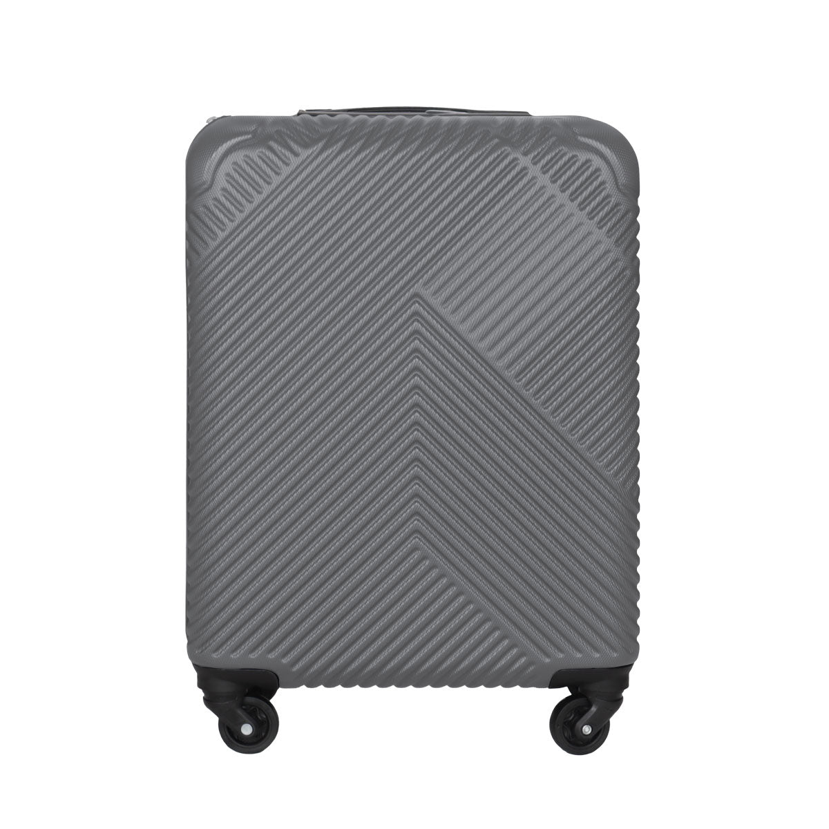 Maleta de Viaje Venture, Color Gris, 37x23x55cm