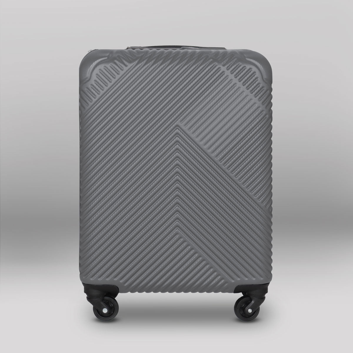 Maleta de Viaje Venture, Color Gris, 37x23x55cm