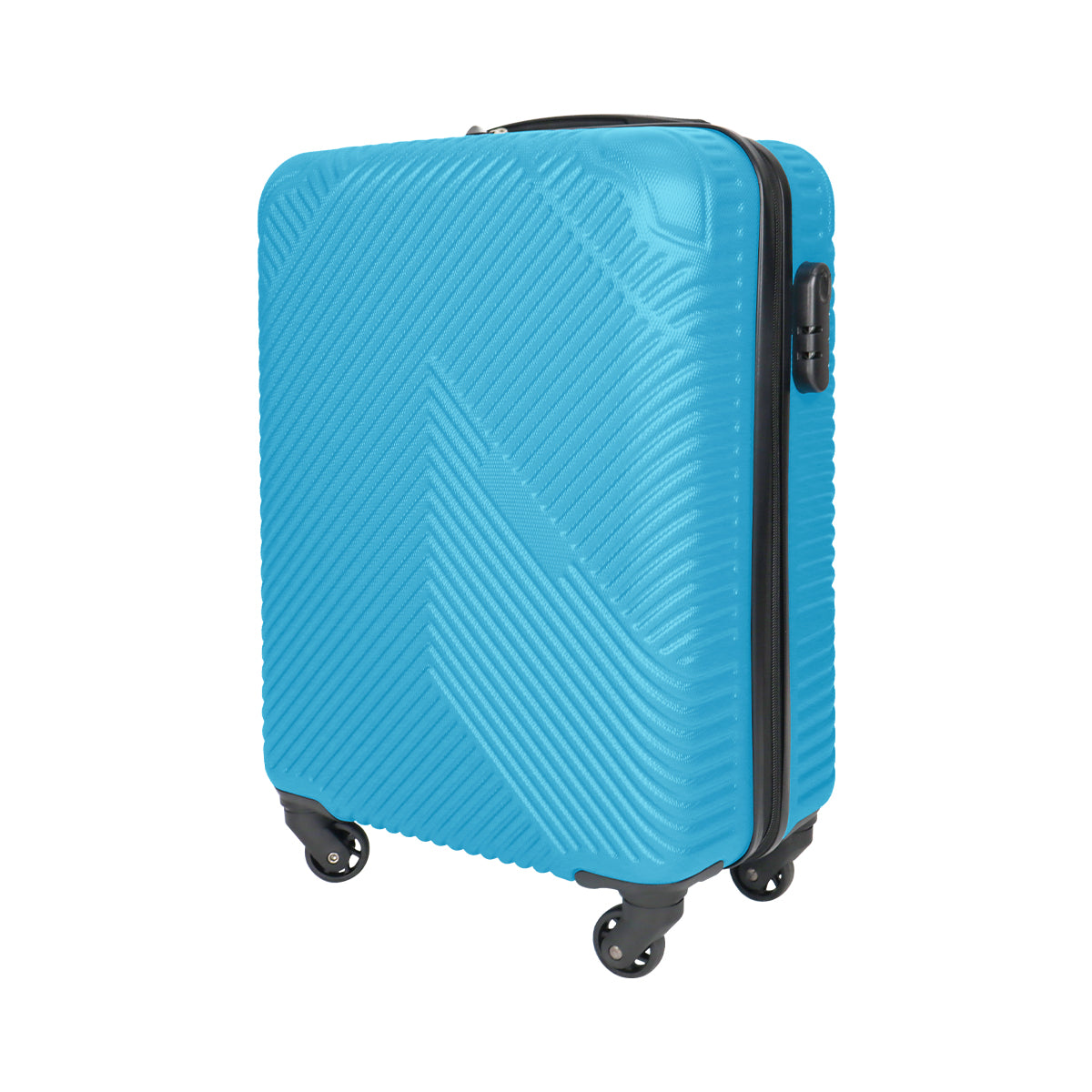 Maleta de Viaje Venture, Color Azul, 37x23x55cm