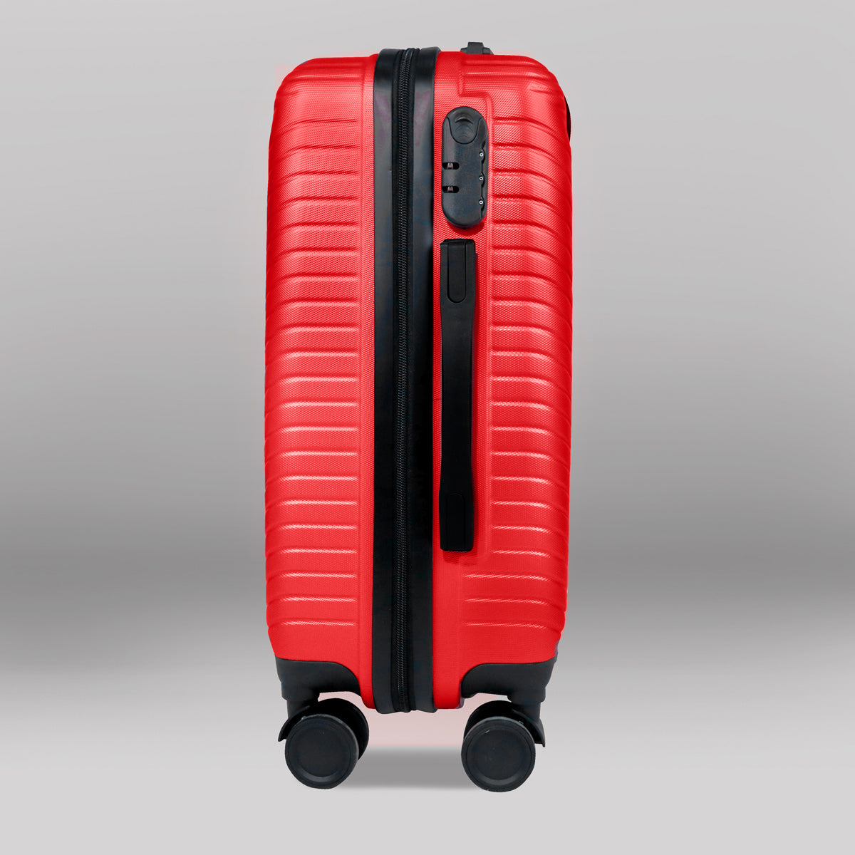 Maleta de Viaje Libia, color Rojo 37x23x55cm