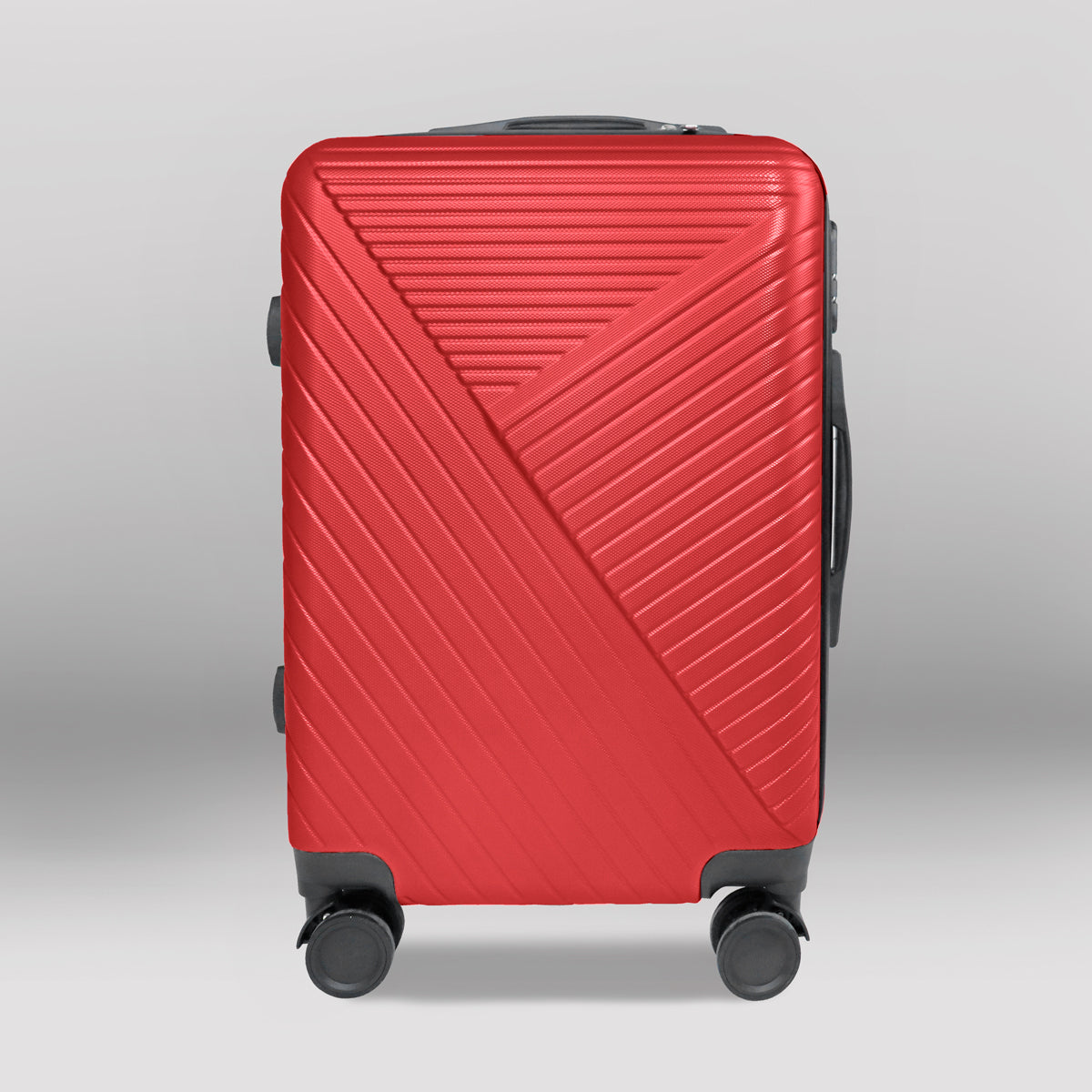 Maleta de Viaje Libia, color Rojo 37x23x55cm