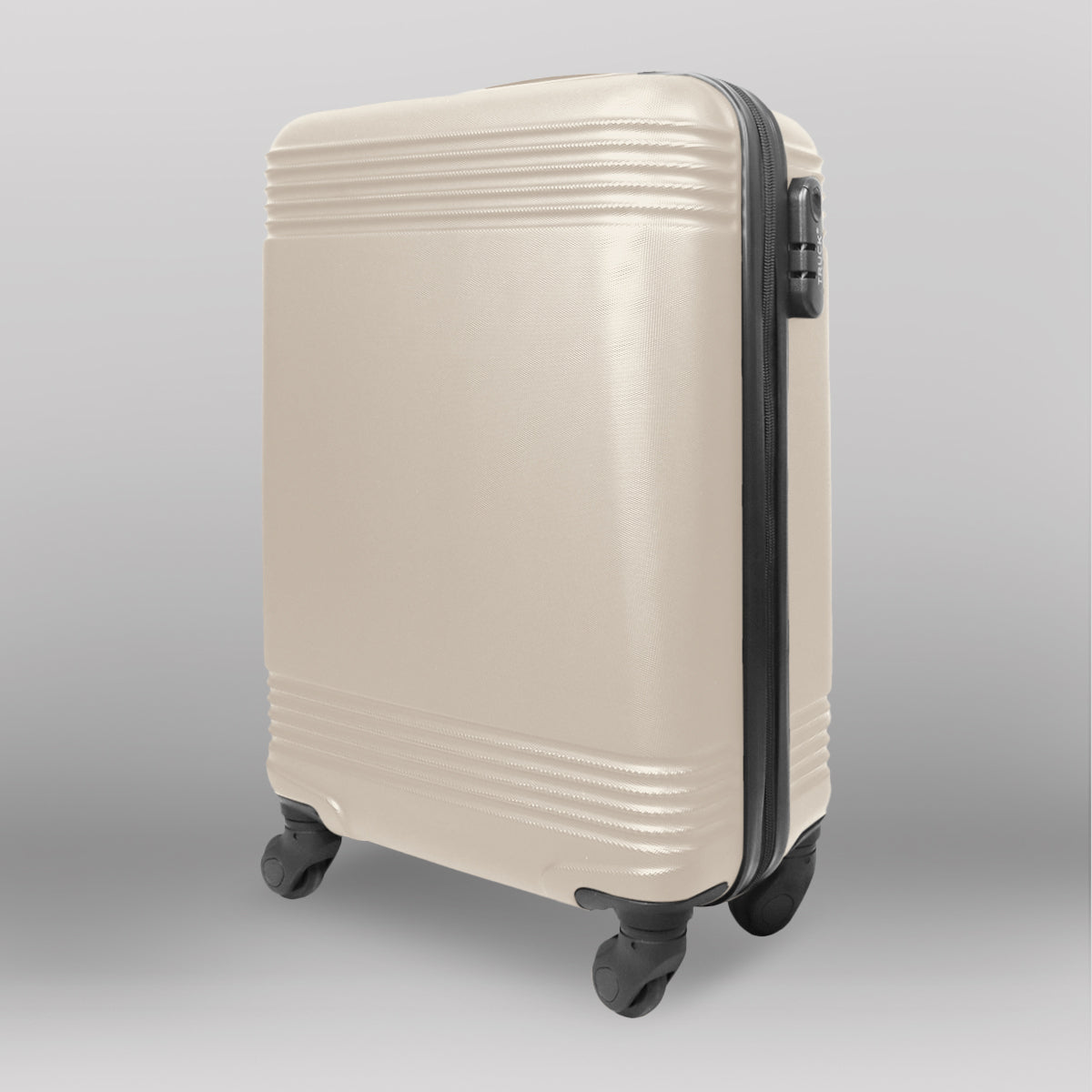 Maleta de Viaje Travix, Color Beige, 37x23x55cm