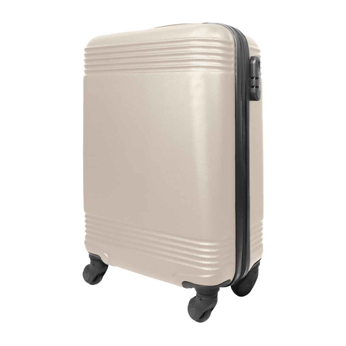 Maleta de Viaje Travix, Color Beige, 37x23x55cm