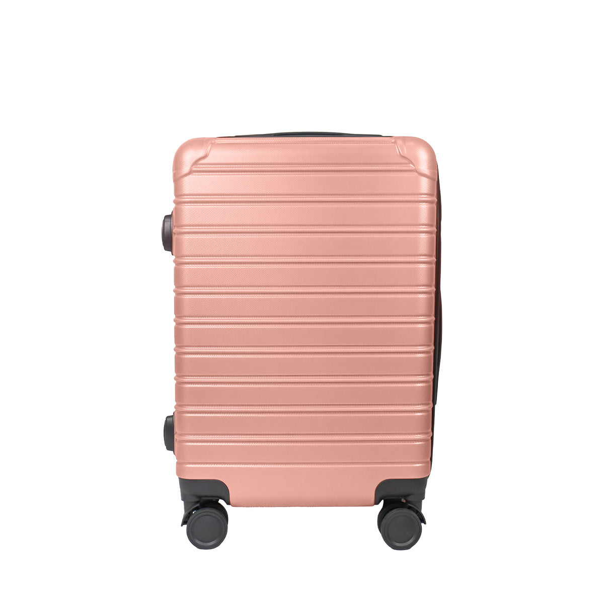 Set de Maletas de Viaje Líneas, color Rosa: ¡Llévate 3 y paga 2!, 37x23x55cm