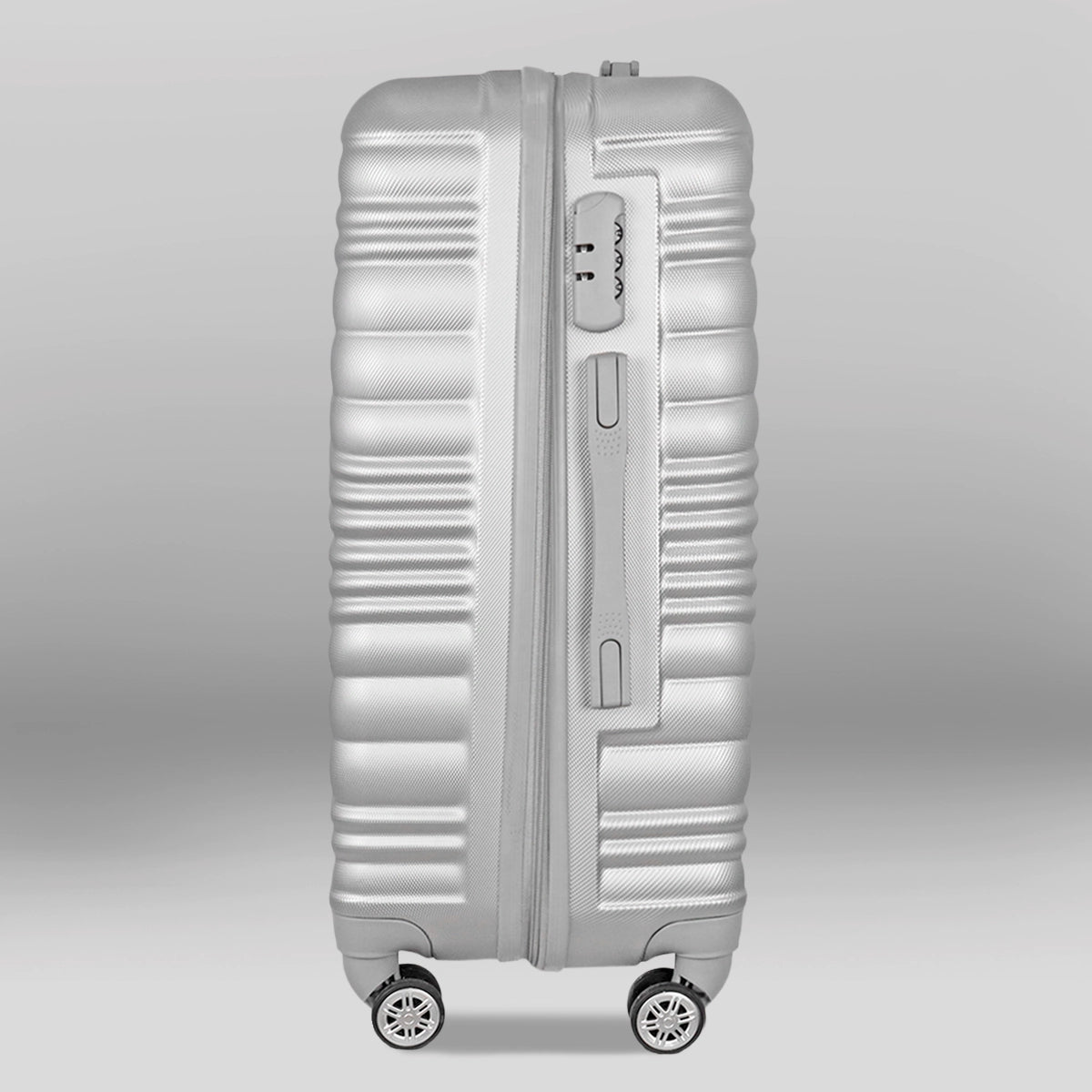 Maleta de Viaje Aerlis, Color Gris 43x26x65cm