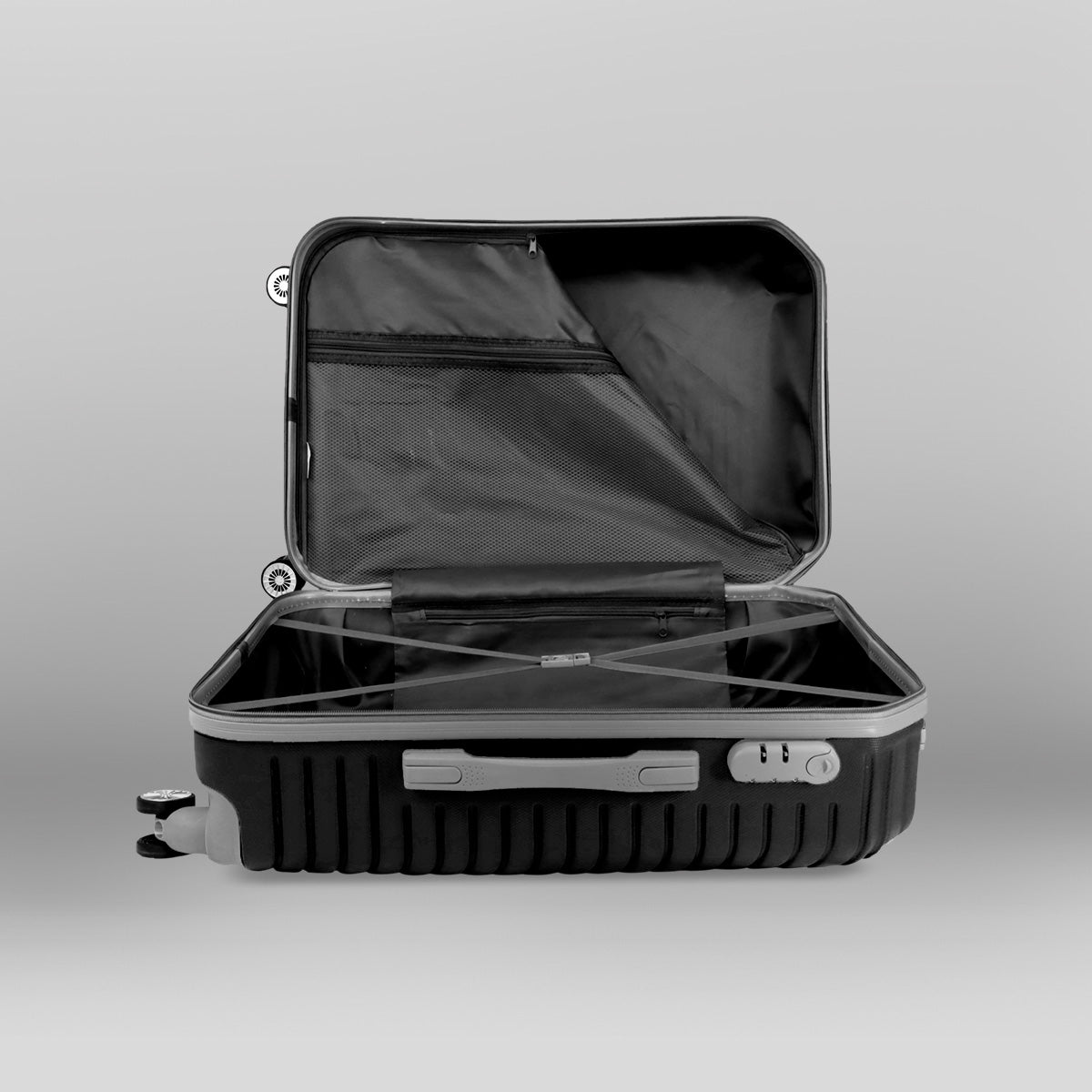 Maleta de Viaje Osaka color Negro 43x26x65cm