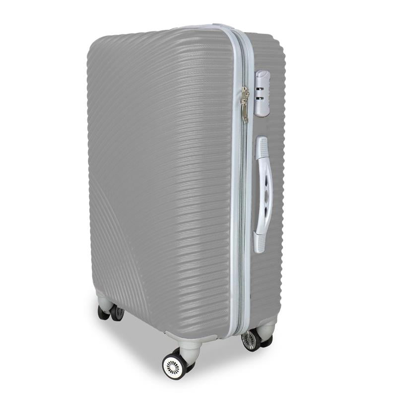 Maleta de Viaje Kenia, color Gris 43x26x65cm