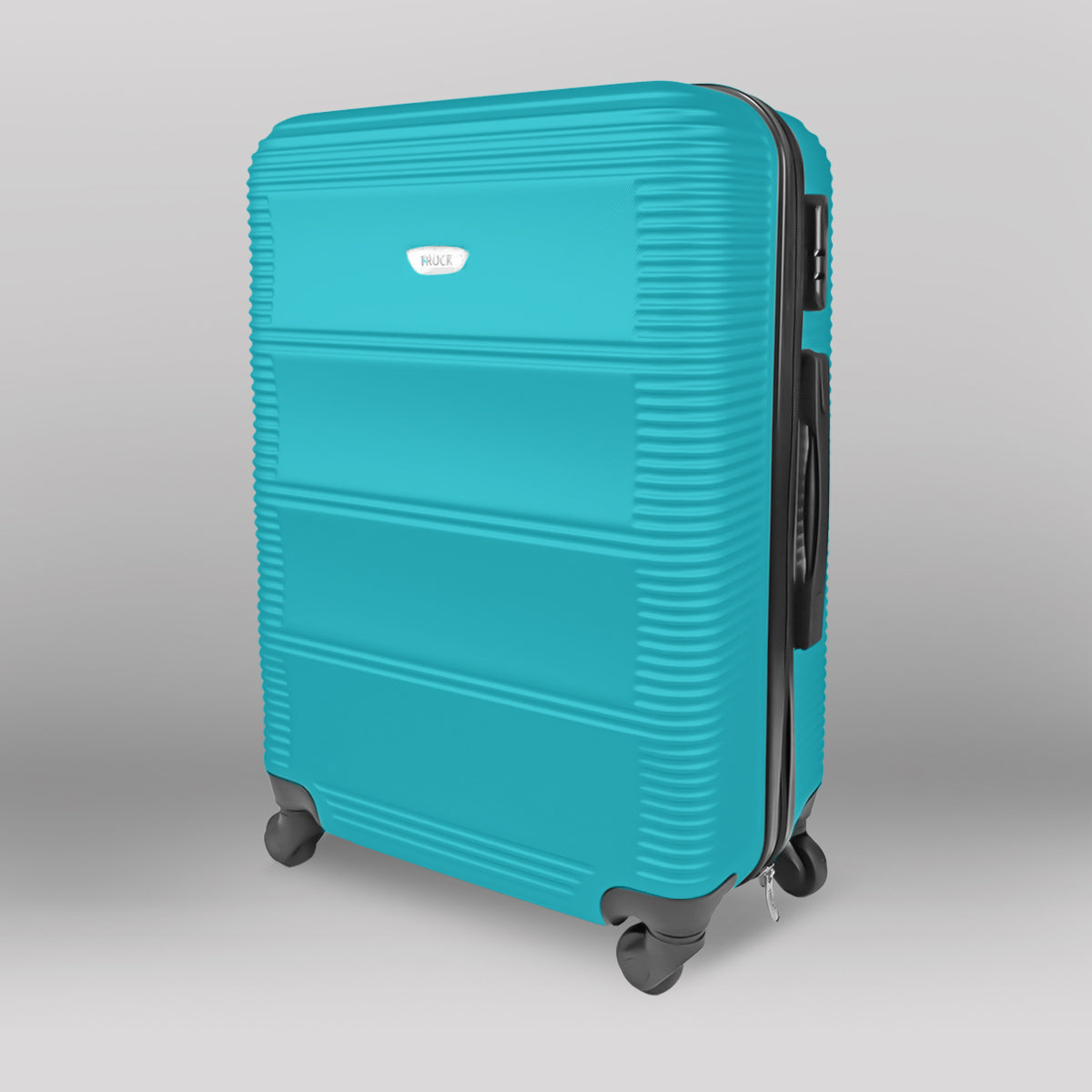 Maleta de Viaje Voyza, Color Aqua, 43x26x65cm