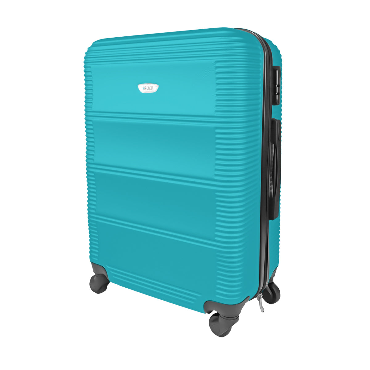 Maleta de Viaje Voyza, Color Aqua, 43x26x65cm