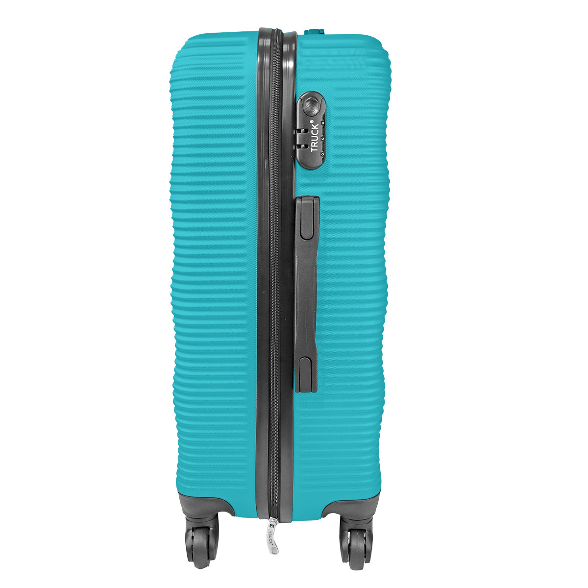 Maleta de Viaje Voyza, Color Aqua, 43x26x65cm