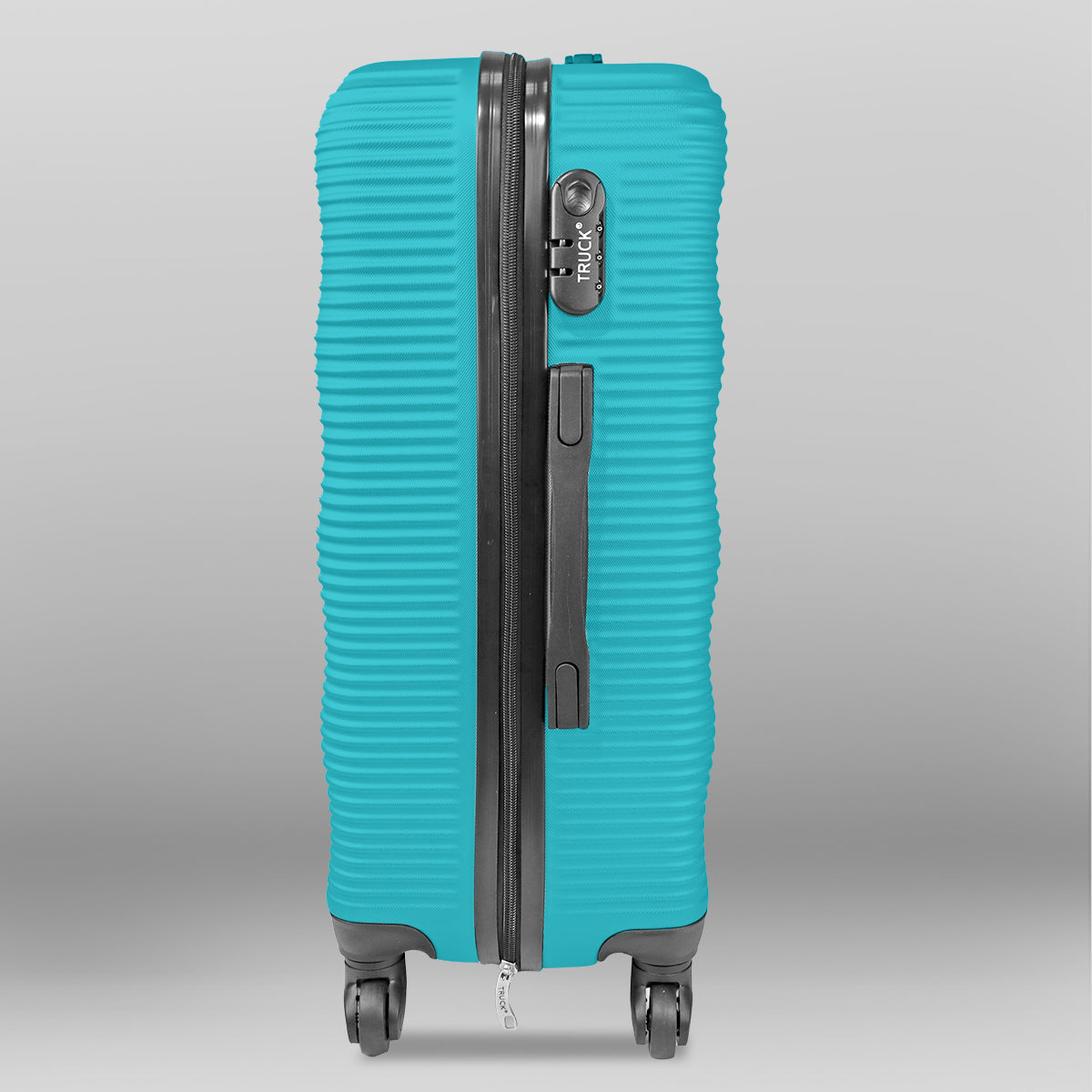 Maleta de Viaje Voyza, Color Aqua, 43x26x65cm