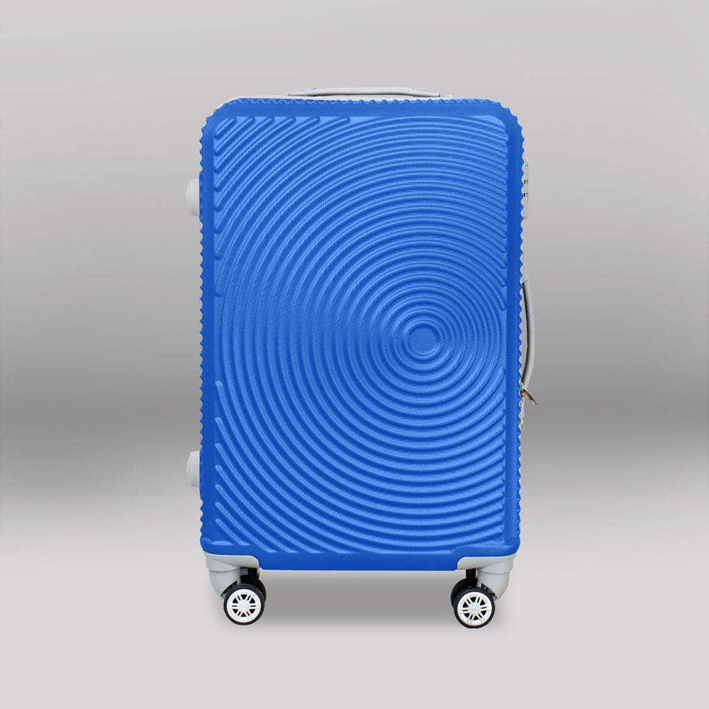 Maleta de Viaje Zodiac, color Azul 43x26x65cm