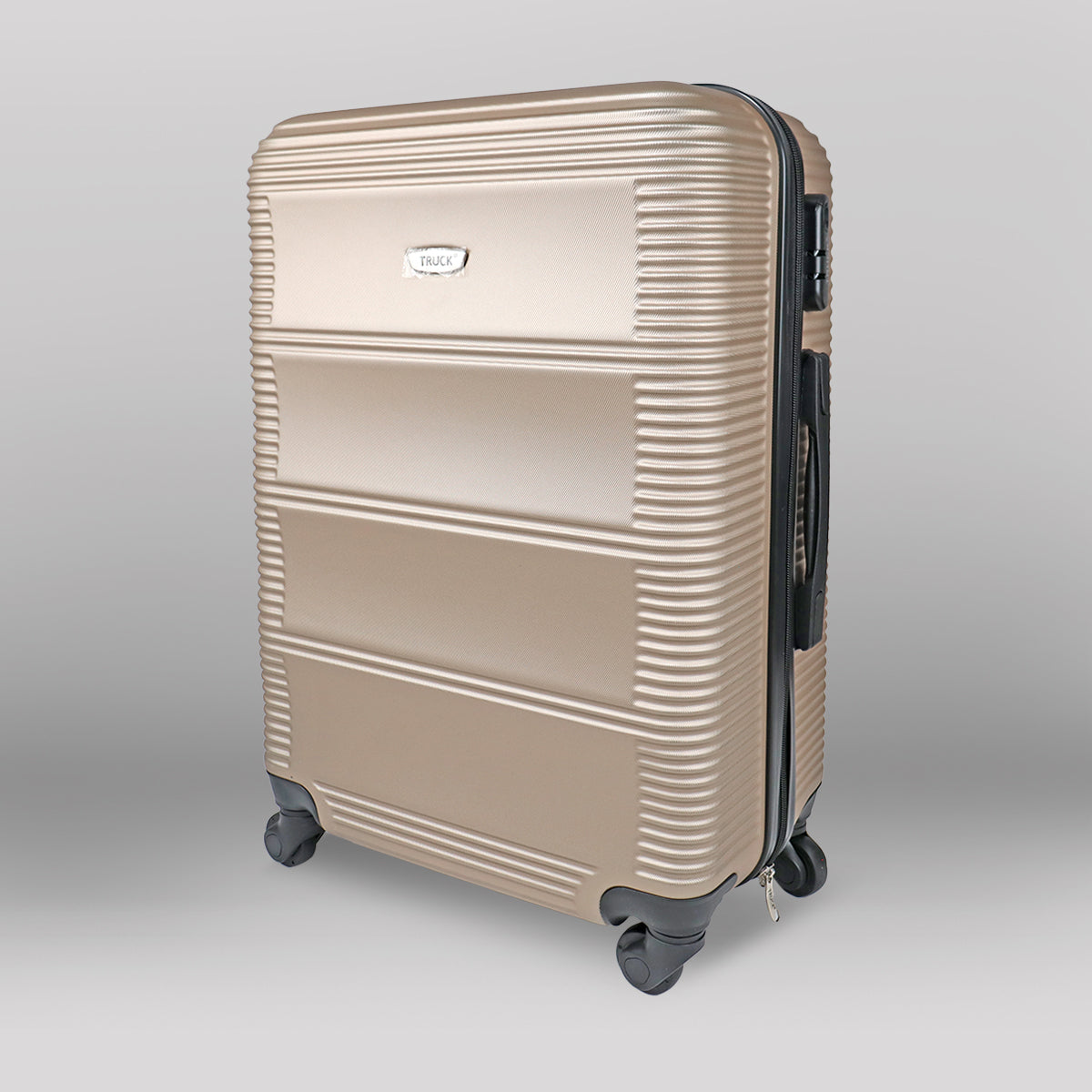 Set de Maletas de Viaje Luxe, color Dorada: ¡Llévate 3 y paga 2!, 43x26x65cm