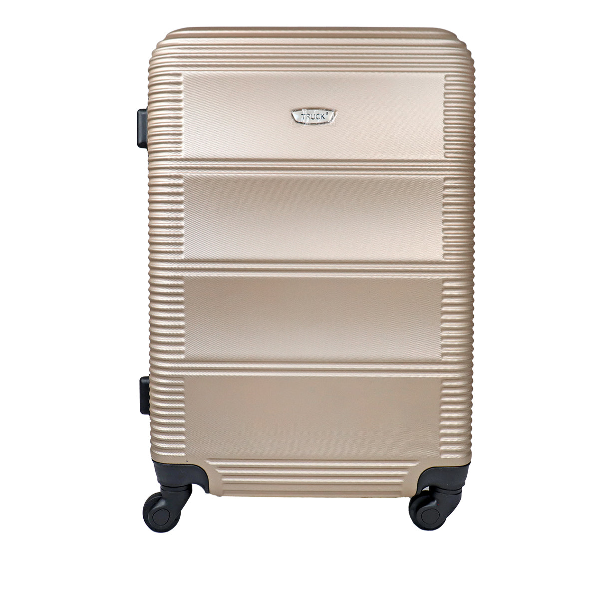 Set de Maletas de Viaje Luxe, color Dorada: ¡Llévate 3 y paga 2!, 43x26x65cm