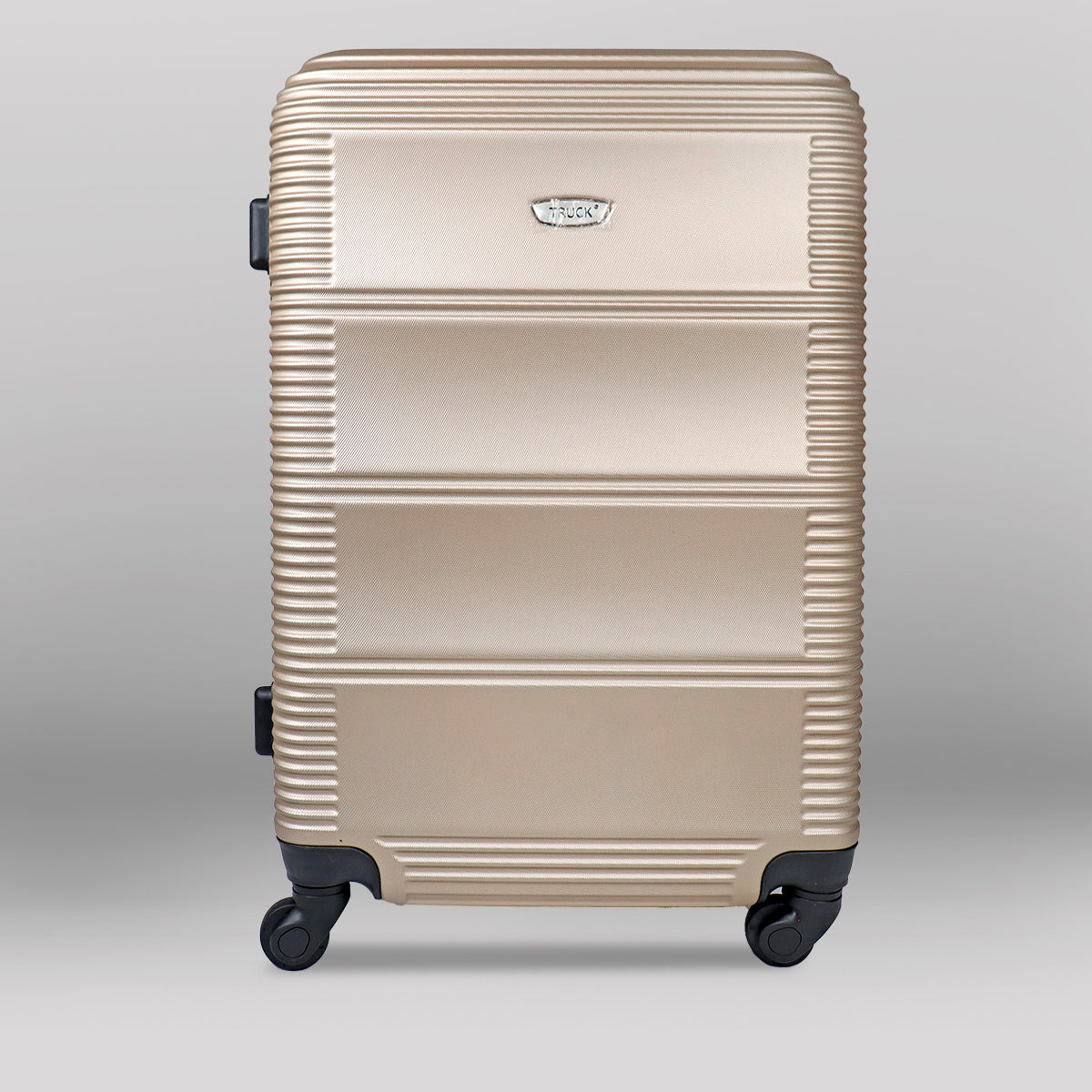 Set de Maletas de Viaje Luxe, color Dorada: ¡Llévate 3 y paga 2!, 43x26x65cm