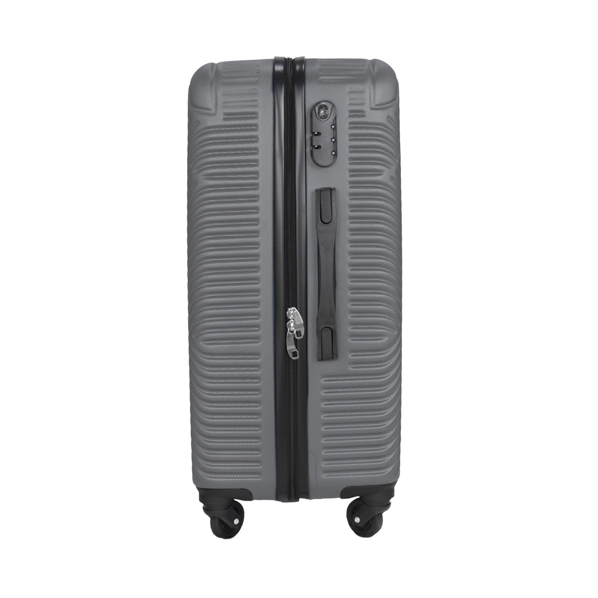 Maleta de Viaje Venture, Color Gris, 43x26x65cm