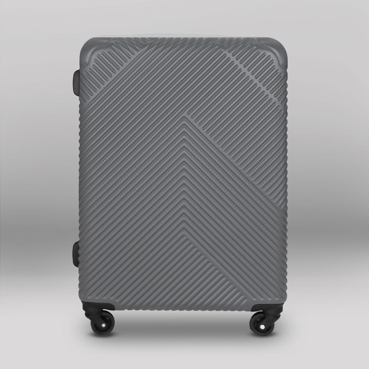 Maleta de Viaje Venture, Color Gris, 43x26x65cm