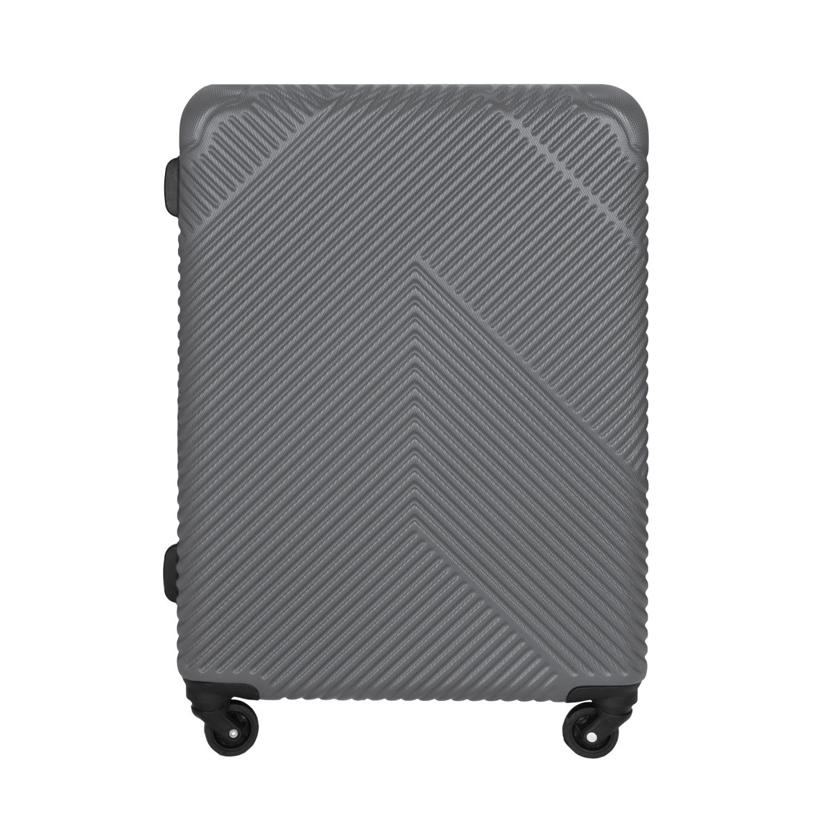 Maleta de Viaje Venture, Color Gris, 43x26x65cm
