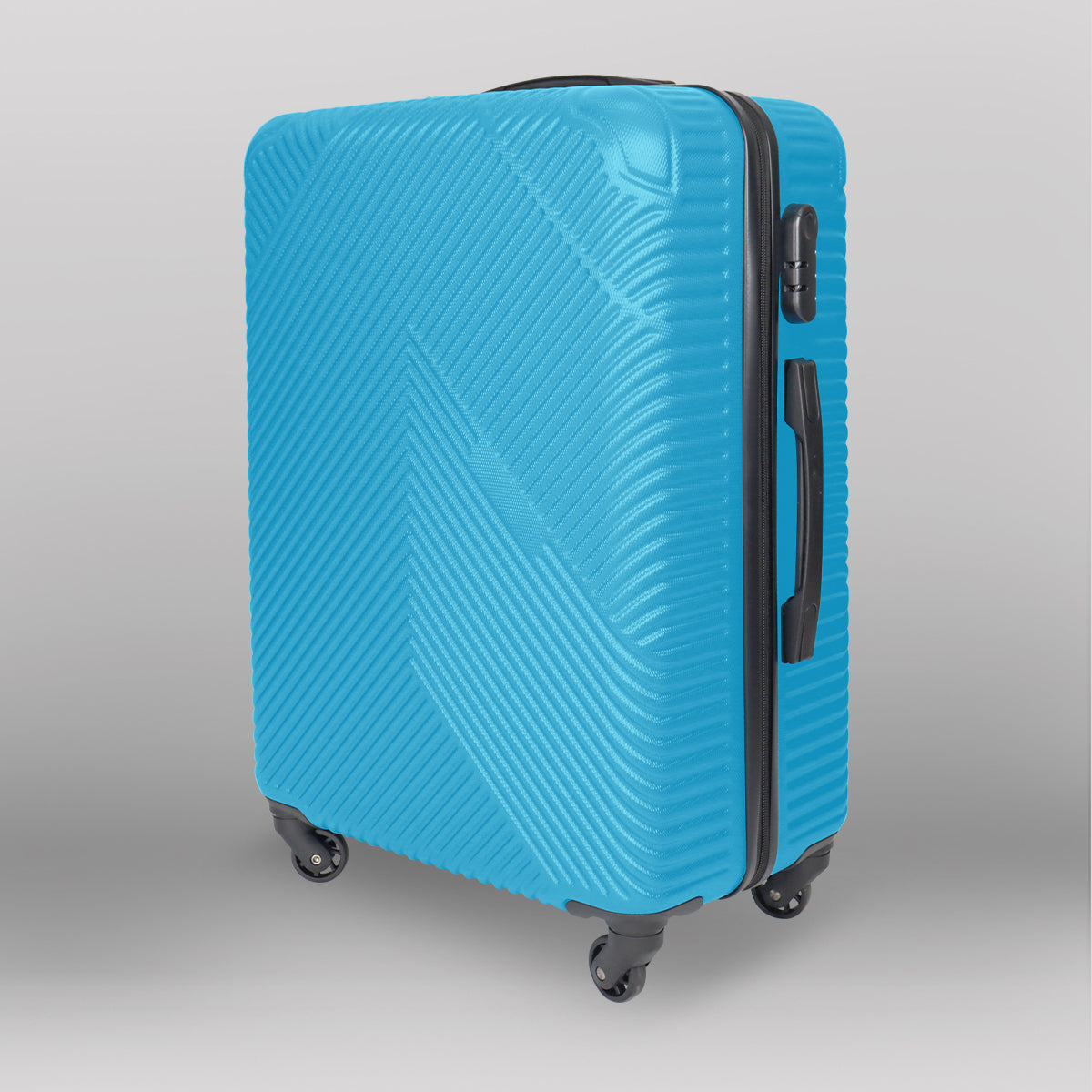 Maleta de Viaje Venture, Color Azul, 43x26x65cm