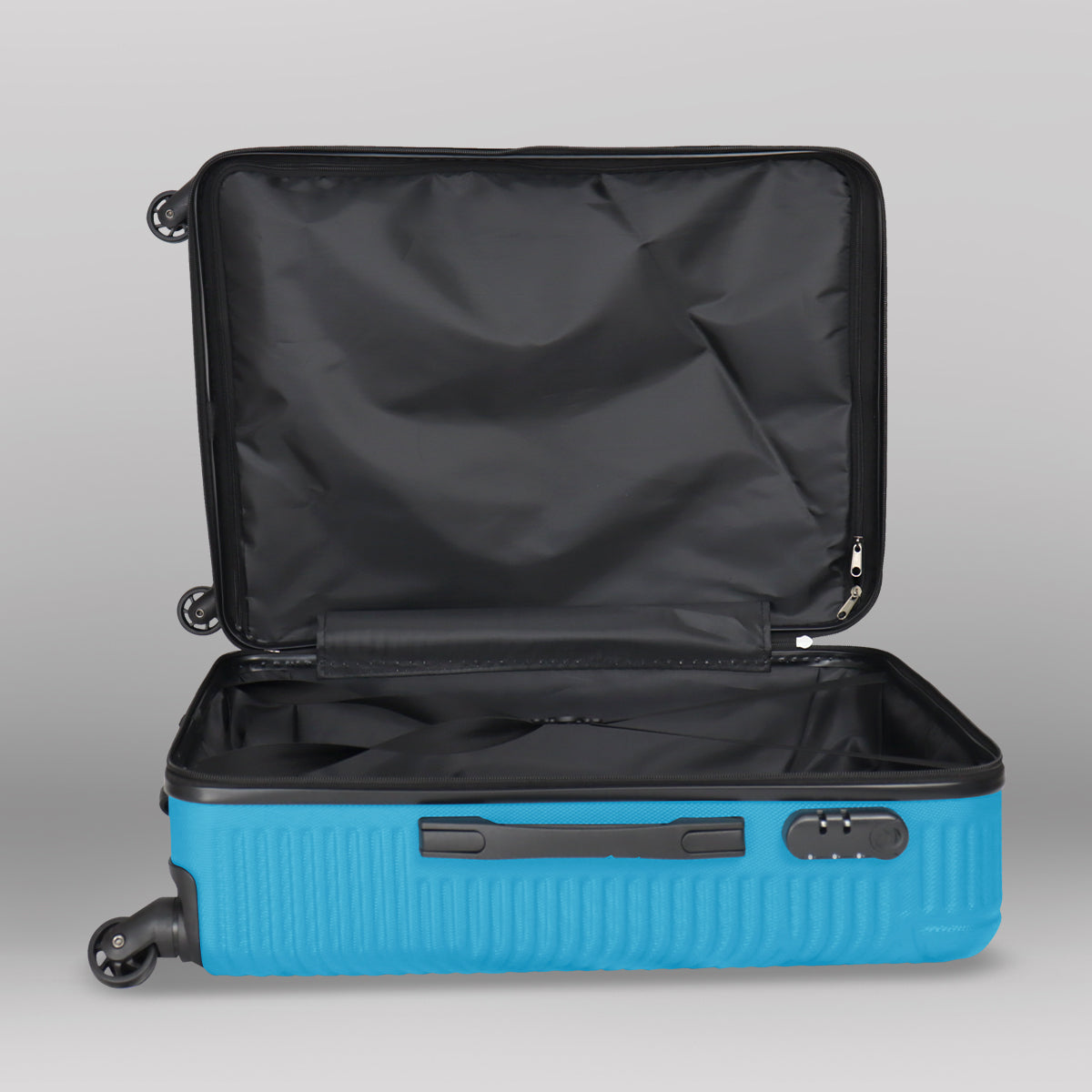 Maleta de Viaje Venture, Color Azul, 43x26x65cm