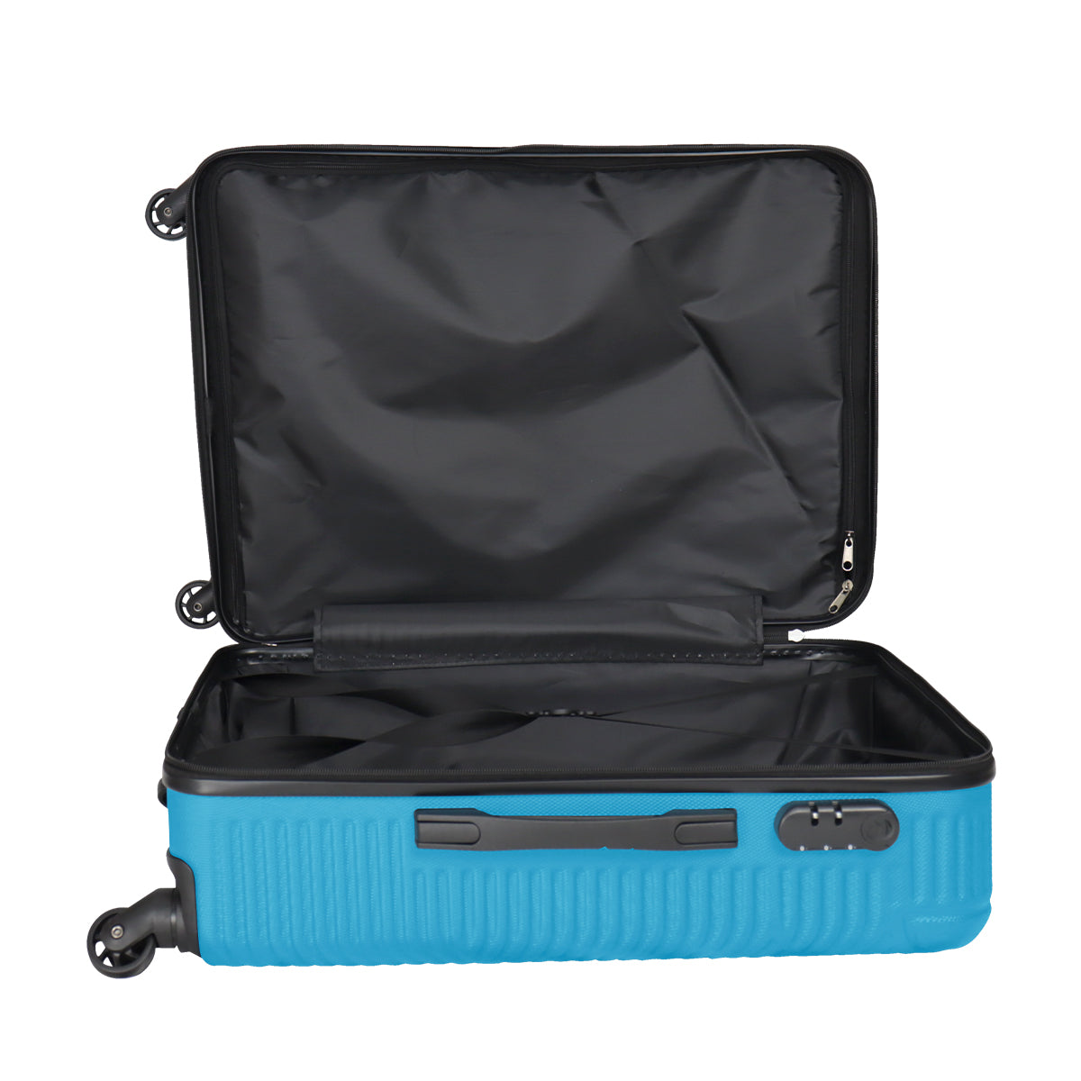 Maleta de Viaje Venture, Color Azul, 43x26x65cm