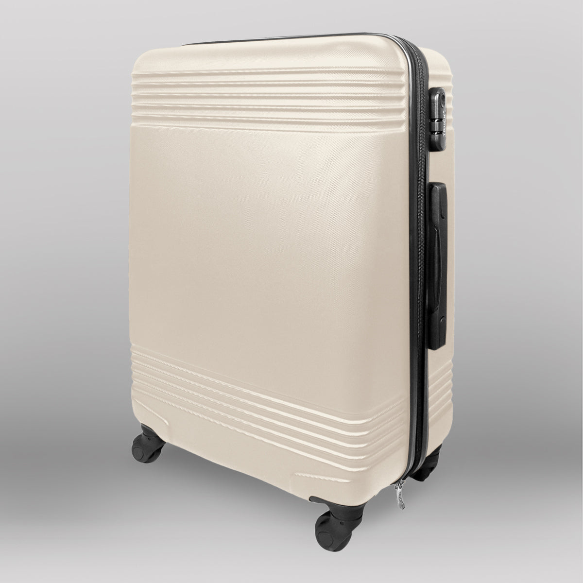 Set de Maletas de Viaje Travix, Color Beige: ¡Llévate 3 y paga 2!, 49x29x75cm