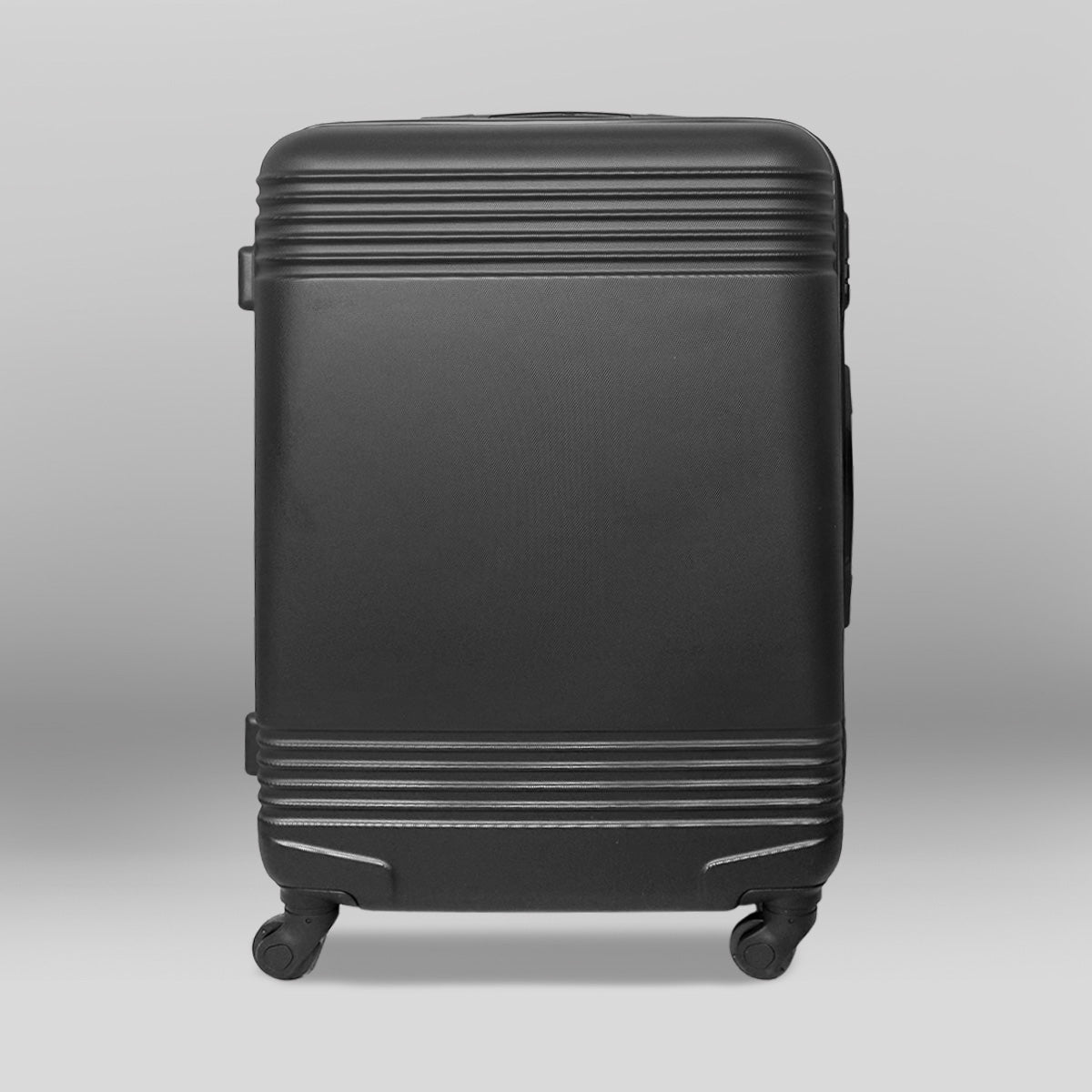 Set de Maletas de Viaje Voyager, color Negro: ¡Llévate 3 y paga 2!, 43x26x65cm