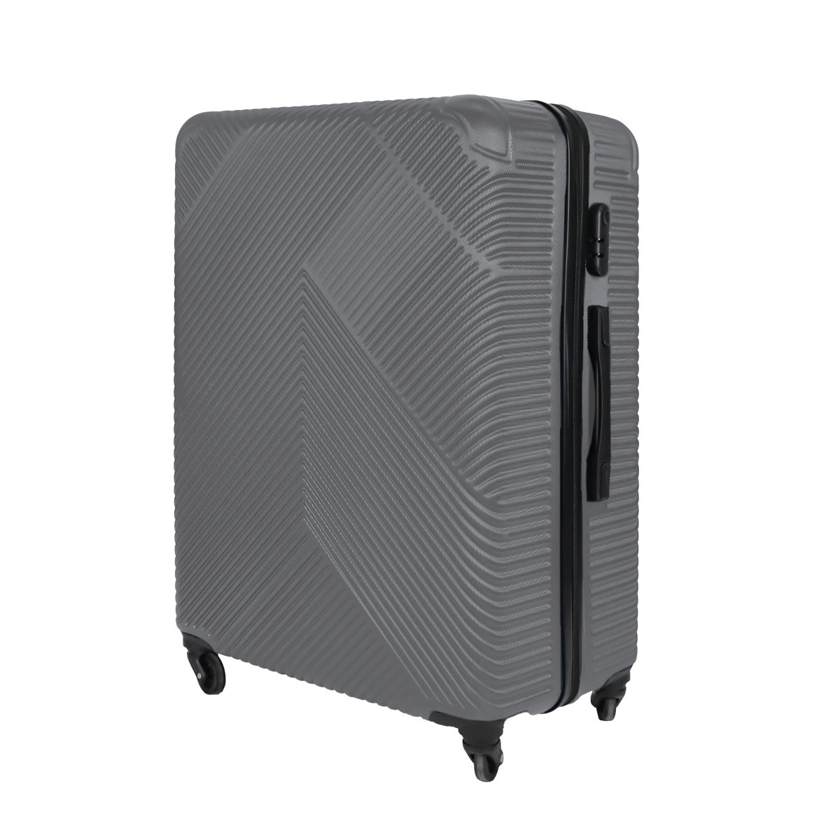 Maleta de Viaje Venture, Color Gris, 49x29x75cm