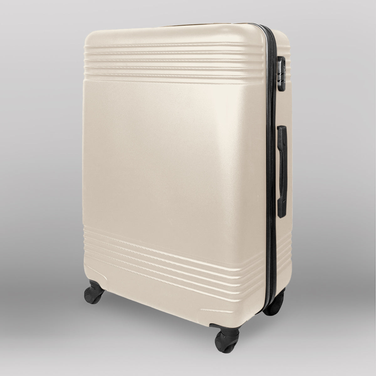 Maleta de Viaje Travix, Color Beige, 49x29x75cm