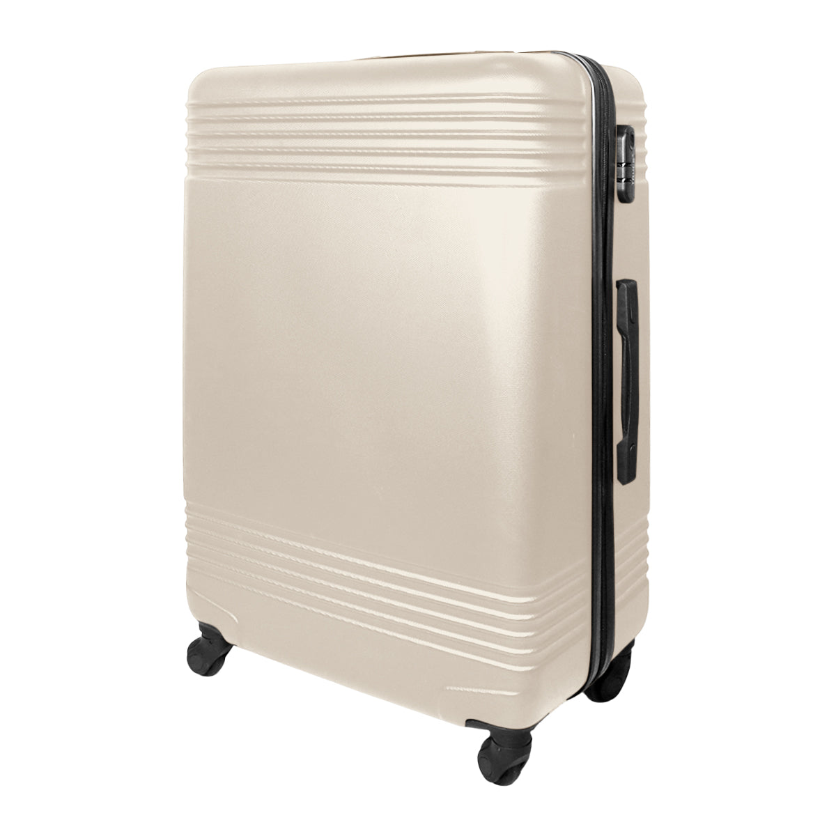 Maleta de Viaje Travix, Color Beige, 49x29x75cm